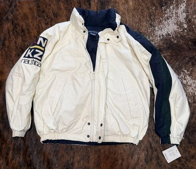 Vintage 1990s Nautica Competition ''NKZ'' sailing jacket New With Tags RARE Size M