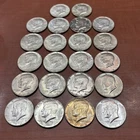 $11 Face Value 40% Silver 20 Kennedy Half Dollars 1965-70 Nice