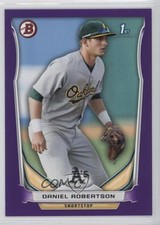 2014 Bowman Prospects Purple Daniel Robertson #BP36 1f0