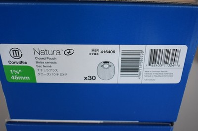 COVATEC NUTRA OSTOMEY POUCH 1/3/4 45mm Two Boxes