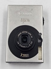 Canon IXUS 70 7.1 MP Digital Camera Silver - Working