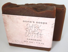 HANDMADE DARK ROAST COFFEE SCENTED SOAP COLD ...