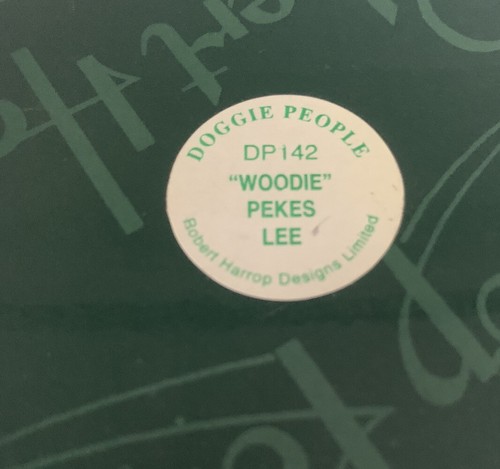 Robert Harrup Original Collectable Woodie Pekes Lee DP 142 !! - Picture 6 of 7