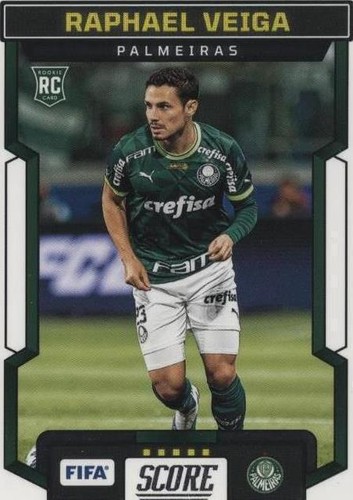 2023-24 Panini Select FIFA Red Wave Palmeiras Raphael Veiga 033