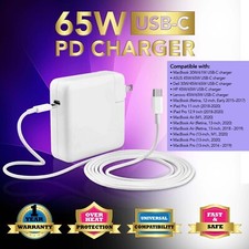 For Lenovo Yoga C740-15IML 81TD Charger AC Power Adapter 65w USB-C NEW