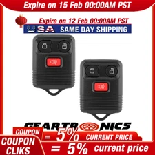 2pc Keyless Entry Car Remote Control Key Fob Transmitter Alarm Fit Ford F150 250