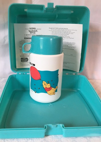 Vintage Winnie Puuh & Freunde Brotdose & Thermoskanne *NEU - Bild 2 von 12