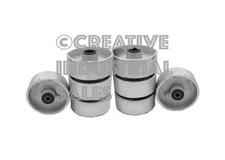 5" x 2" Steel Wheel w/ Roller Bearing 1000lb FREE Bushing