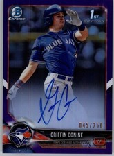 2018 Bowman Draft Chrome Draft Pick Autographs Purple Refractor You Pick NM/MT