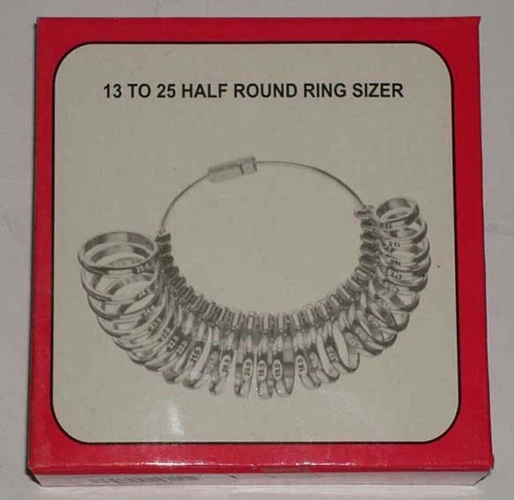 25 PIECE FINGER GAUGE 13 MM - 25 MM - TJ-99753-86 | eBay 25 PIECE FINGER GAUGE 13 MM - 25 MM - TJ-99753-86 | eBay