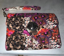 Vera Bradley's YOUR TURN SMARTPHONE WRISTLET WALLET TURN LOCK CLOSURE