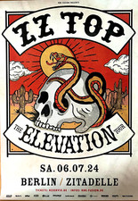 ZZ TOP   2024 BERLIN - orig. Concert Poster - Konzert Plakat - DIN A1