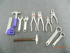 VINTAGE 1995 SUNRISE CHILDS TOOL SET WRENCHES HAMMERS