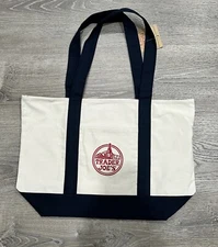 Trader Joe's Reusable Canvas Eco Original Tote Bags Heavy Duty New w Tags