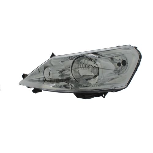 Headlight Fits Fiat Scudo Van 2007-2016 Chrome Inner Headlamp Passenger Left - Afbeelding 1 van 24
