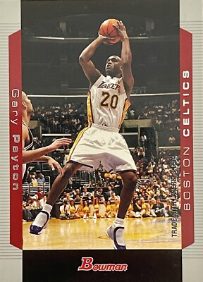 2004-05 Bowman GARY PAYTON Los Angeles Lakers