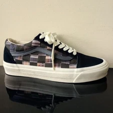 Vans Men's Old Skool 36 DX Bricolage Check Multi Check Suede / Canvas Sneaker