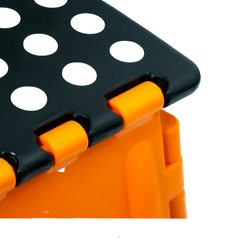 Foldable Step Stool Home Easy Storage Multi Purpose Wide Folding Stepstool 150kg - Picture 5 of 8