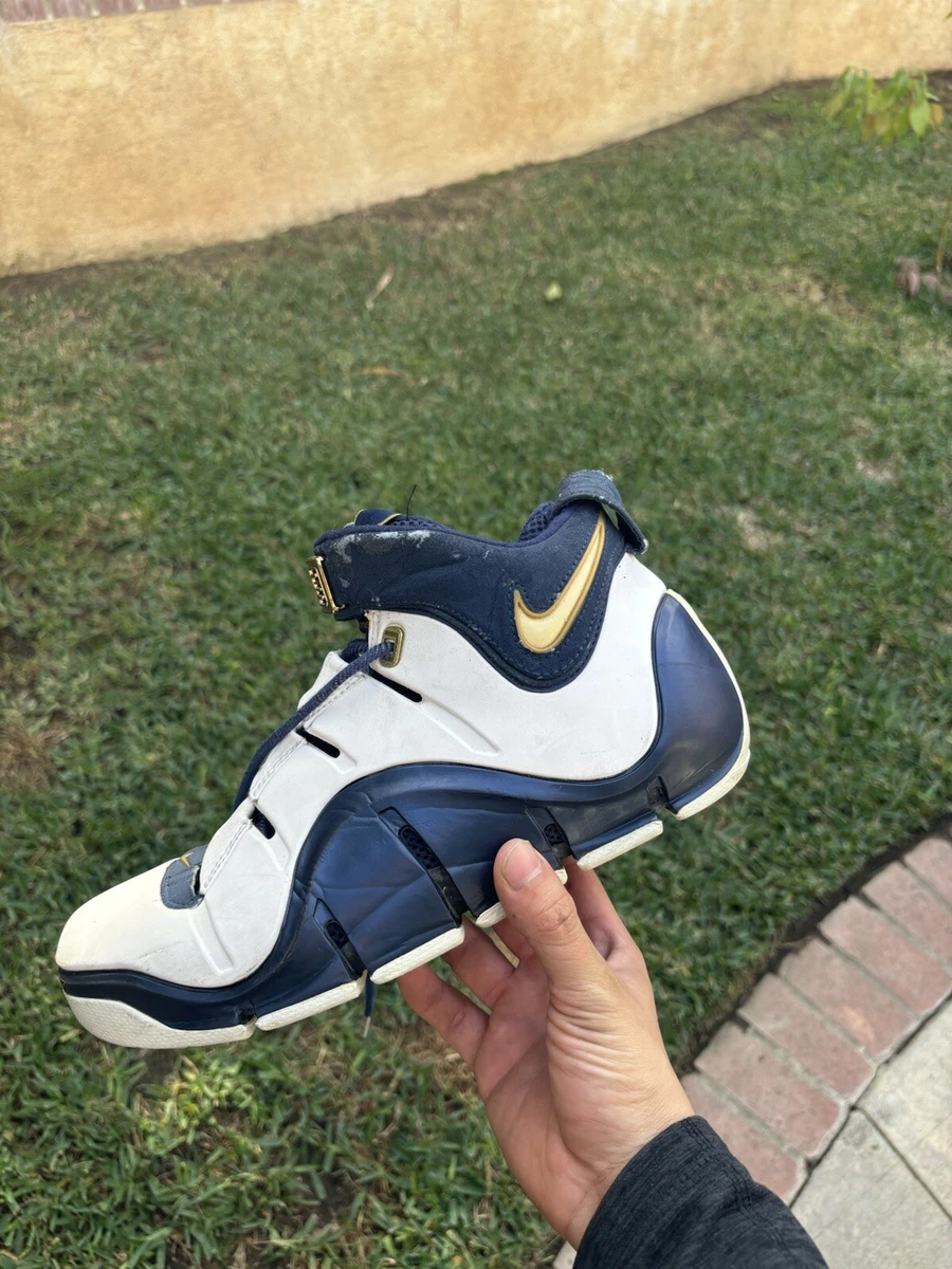 Nike Zoom LeBron 5 White Midnight Navy | eBay