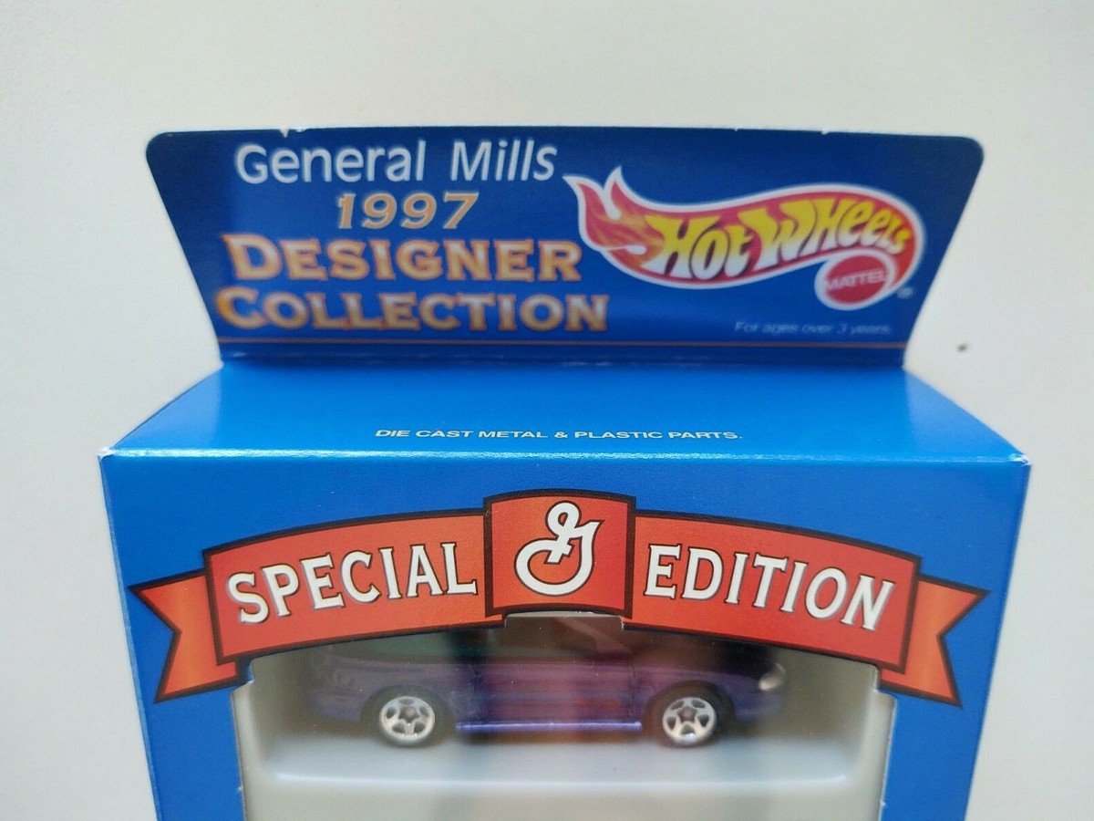 1997 General Mills Designer Collection Hot Wheels Special Edition