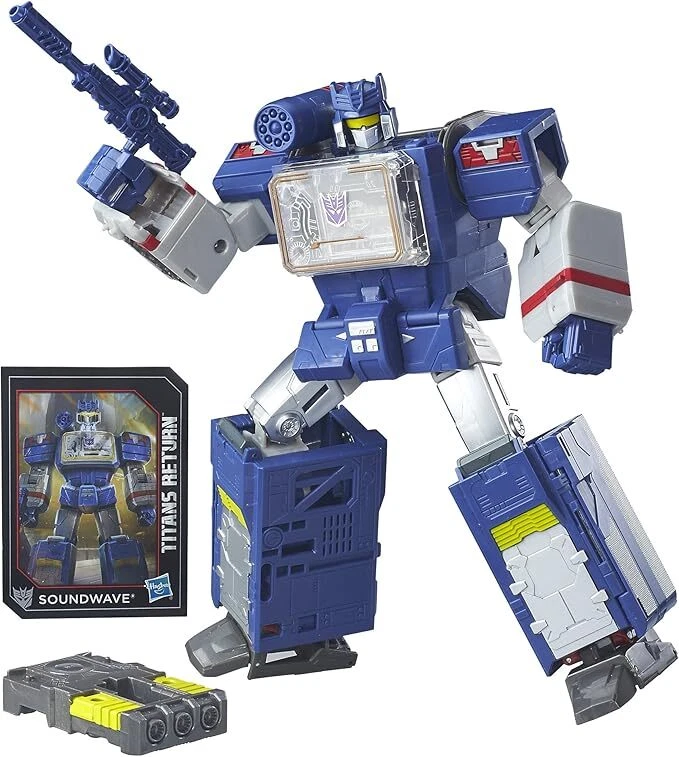 Transformers Generations Leader Titans Return Soundwave Action Figure HASBRO - Image 2 of 4