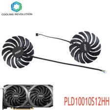 PLD10010S12HH Video card fan for MSI Gaming RTX 3050 3060 3060 Ti 3070 Ventus 2X