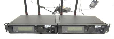 Set of Shure ULXP4 J1-Band 554-590 MHz Digital Wireless Receivers