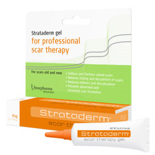 Strataderm Silicone Scar Therapy Gel 5g Soften  flatten Scars Reduces Itching