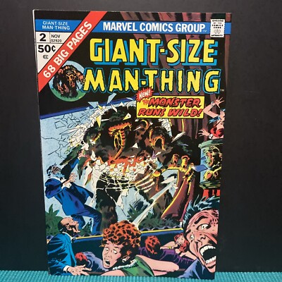 Giant Size Man-Thing 2 9.0/9.2 High Grade Bronze Age Book!