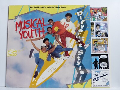 Musical Youth   LP + OIS   Different Style / MCA Records 250 381-1 von 1984