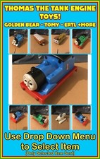 Thomas The Tank Engine Toys & Trains, Golden Bear, ERTL, Tomy + More (USED TOYS)