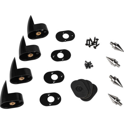 #ad #ad Dayton Audio OP 4 Outrigger Speaker Spike Set with ABS Base 4 Pcs $36.93