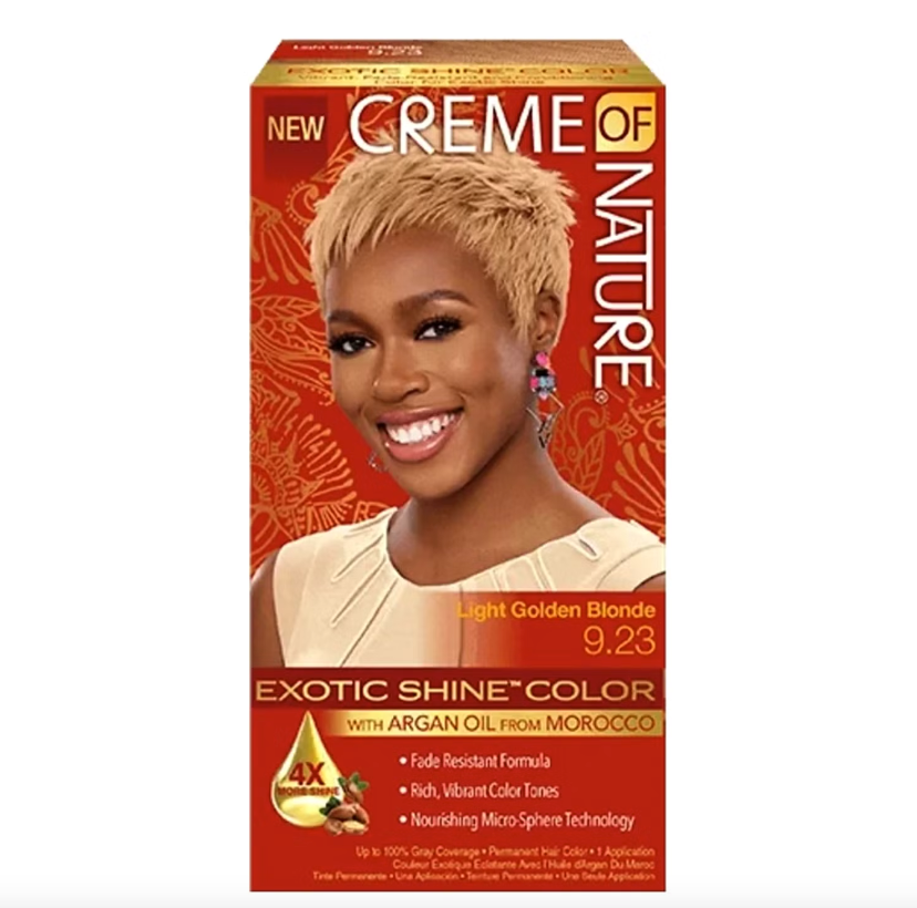 Creme of Nature Light Exotic Shine Color Golden Blonde 9.23