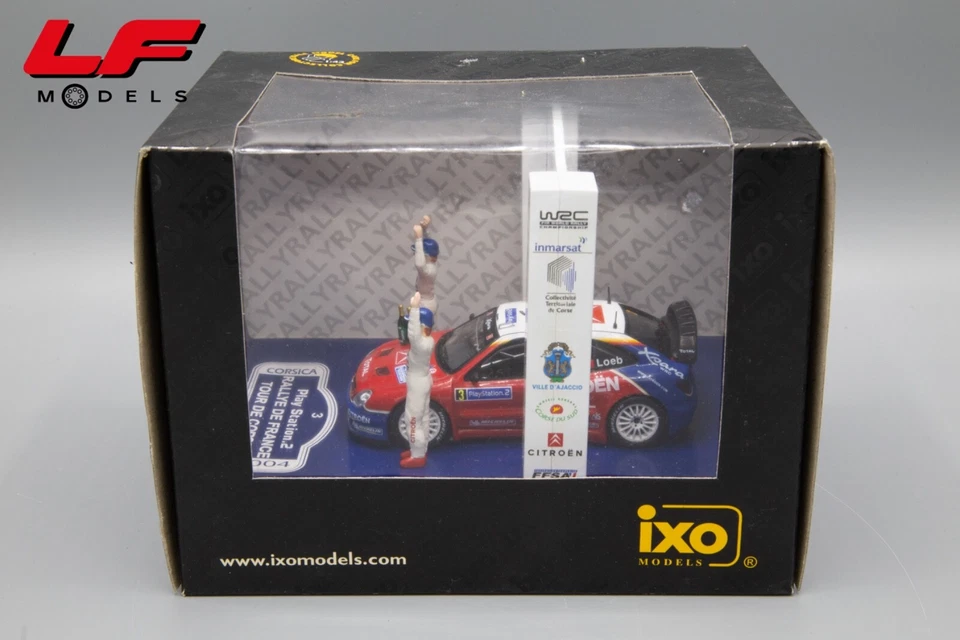 1:43 SET Citroen Xsara WRC World Champion 2004 S.Loeb/D.Elena - IXO - Immagine 4 di 4