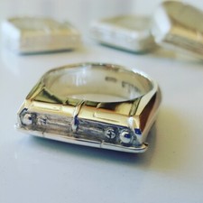 HR Holden Front end grille ring in solid sterling silver