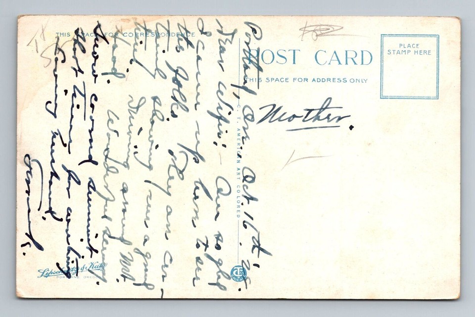 Mt. Hood OROregon, Elliot Glacier on Cooper Spur, Snow, Vintage