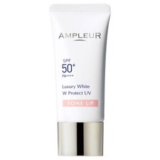 AMPLEUR Luxury White W Protect UV TONE UP 30g Cream Tinted Brightening SPF50 