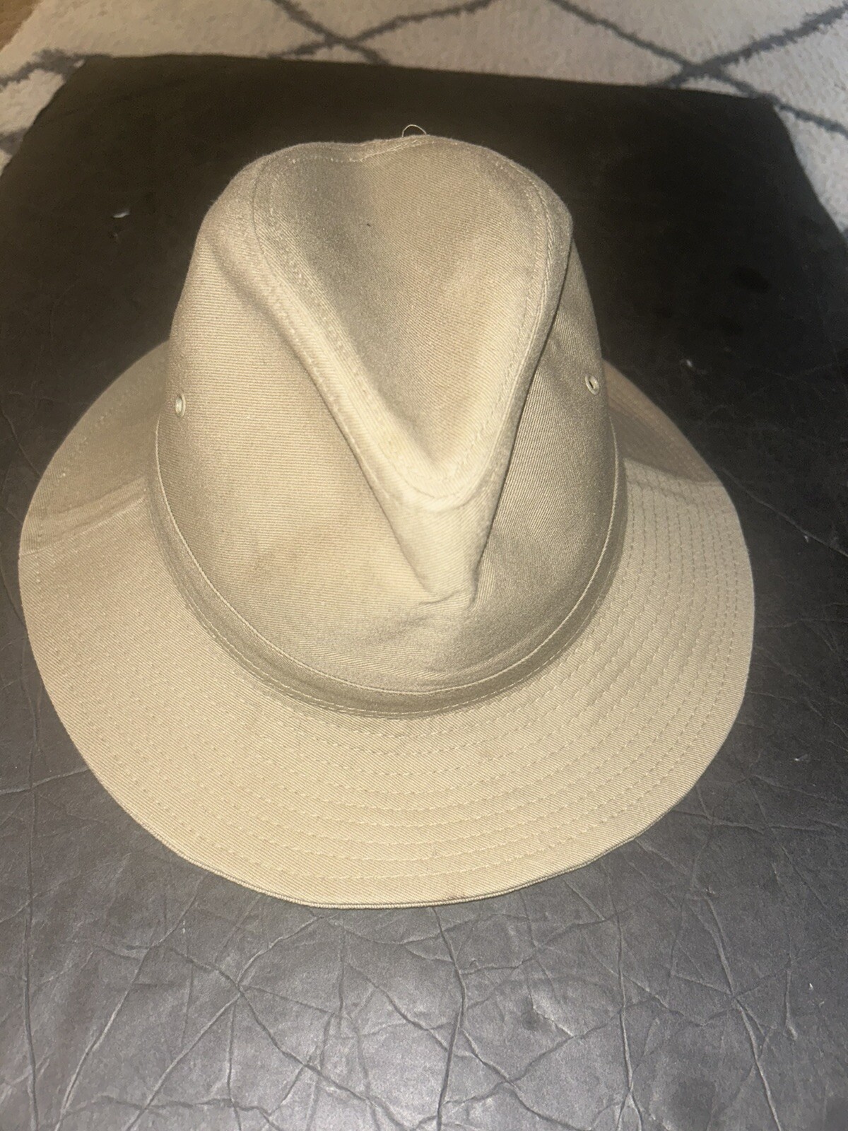 Vintage Stetson Bushman Fedora Hat Small Size Made in USA