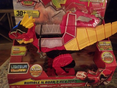 rumble and roar t rex zord