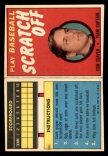 1971 Topps Scratch-Offs Baseball #19 Tom Seaver EX