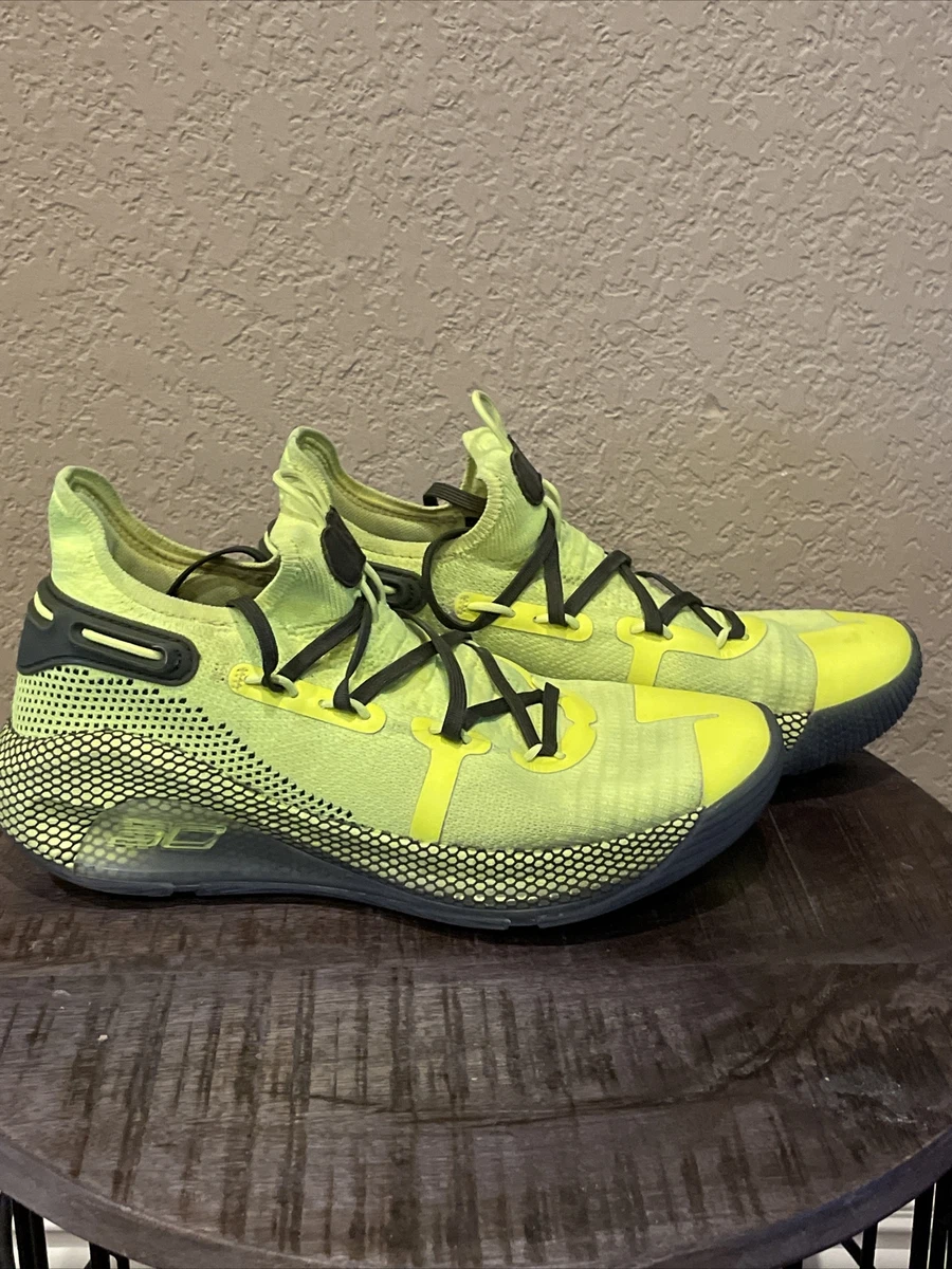 under armour curry 6 mens yellow