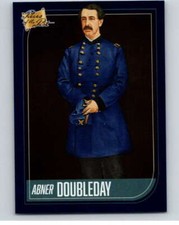 2021 Pieces of the Past Historical Blue Foil #67 Abner Doubleday V86437