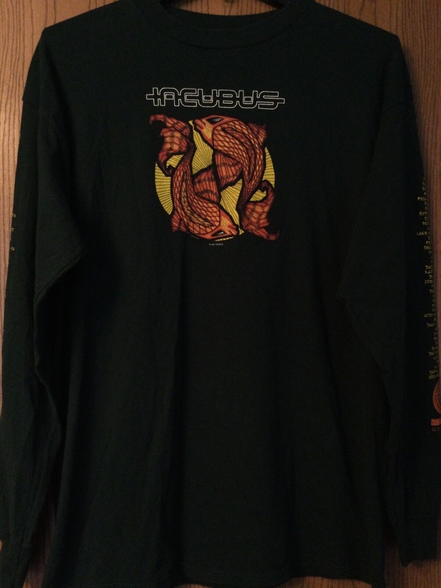 Incubus - U.S. Tour 2001 - Green Long Sleeve Shirt - XL - M&O