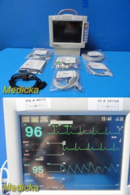 2009 Nihon Kohden Model BSM-2354A Monitor (2xIBP SpO2 NBP EKG 2xT, Print)~ 34788