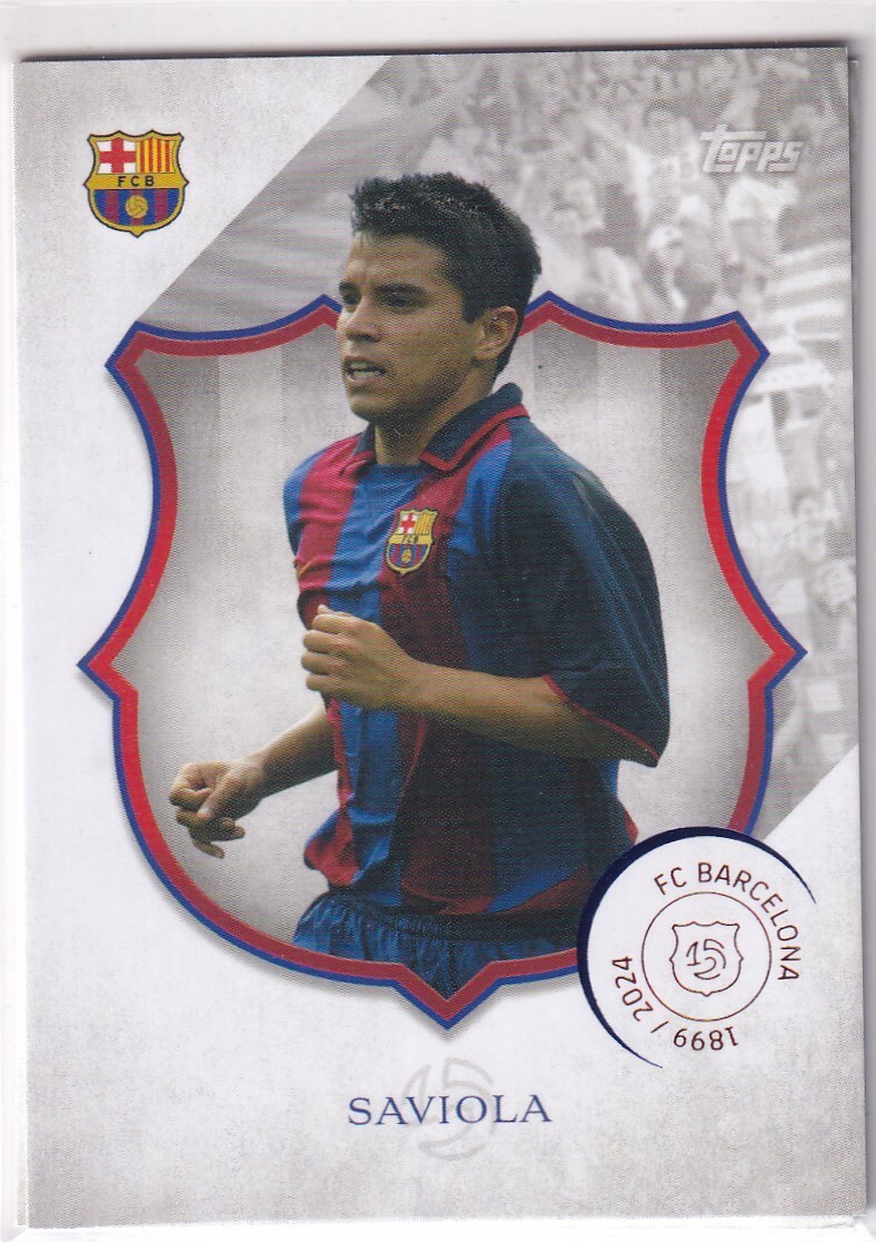 Topps 2025 Barcelona 125 Legacy Set No. 47 Javier Saviola | eBay