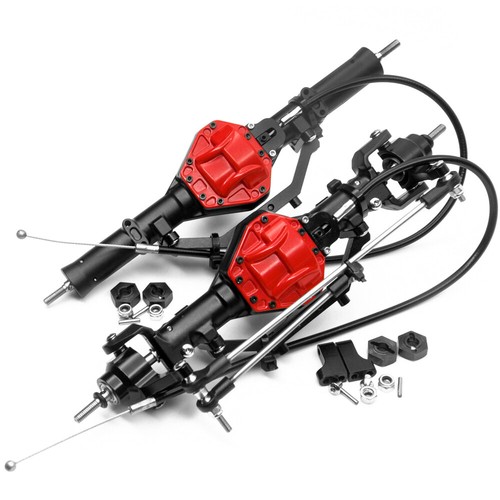 Set di Assali Anteriori e Posteriori Per SCX10 1/10 Axial RC Crawler