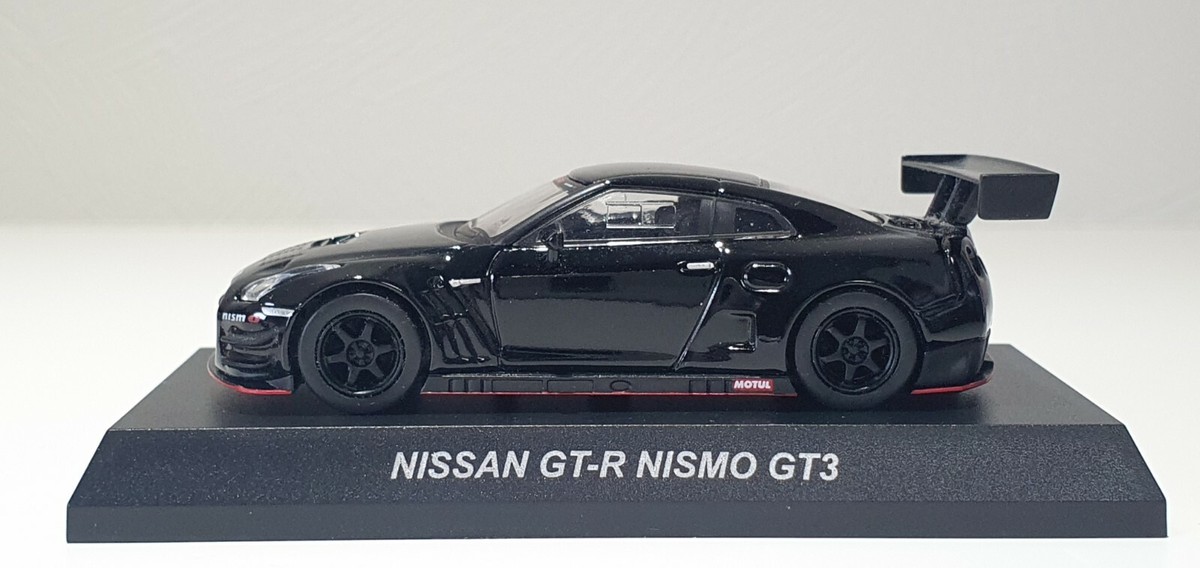 1/64 Kyosho NISSAN SKYLINE GT-R NISMO GT3 BLACK R35 diecast car