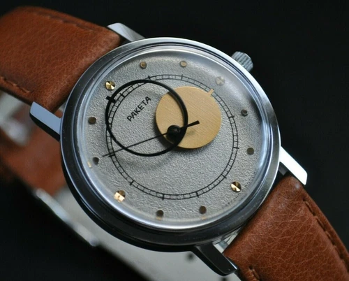 NEW Vintage Space Watch Copernic Copernicus 1980s  Stainless Case Cal2609 Very R