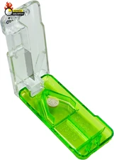 Pill Cutter and Splitter with Dispenser, Daily Usage, Safely Cut Pills, Vitamins