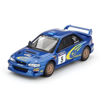 Mini GT 1:64 Subaru Impreza WRC99 #5 1999 Rally Australia Winner